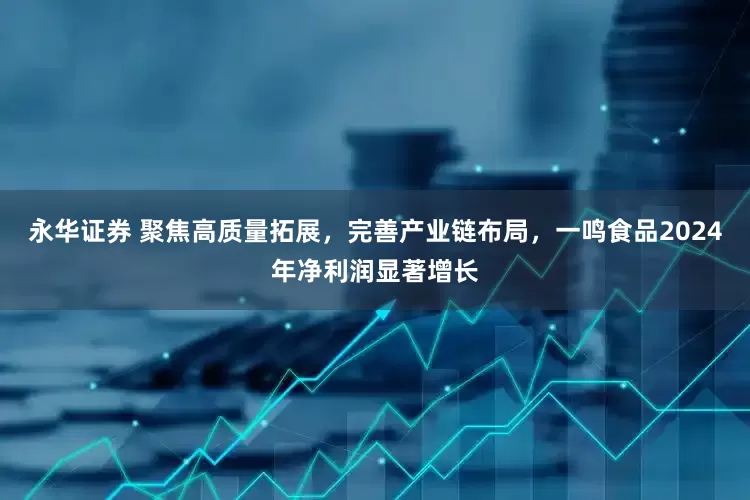 永华证券 聚焦高质量拓展，完善产业链布局，一鸣食品2024年净利润显著增长