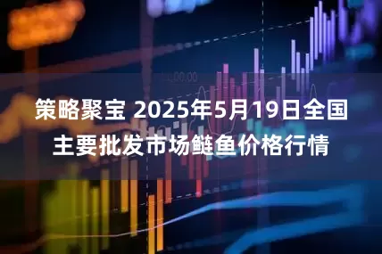 策略聚宝 2025年5月19日全国主要批发市场鲢鱼价格行情