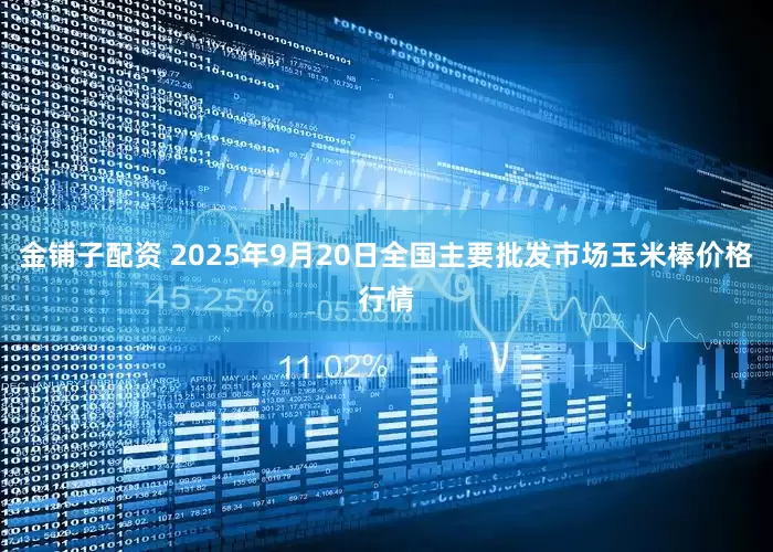 金铺子配资 2025年9月20日全国主要批发市场玉米棒价格行情